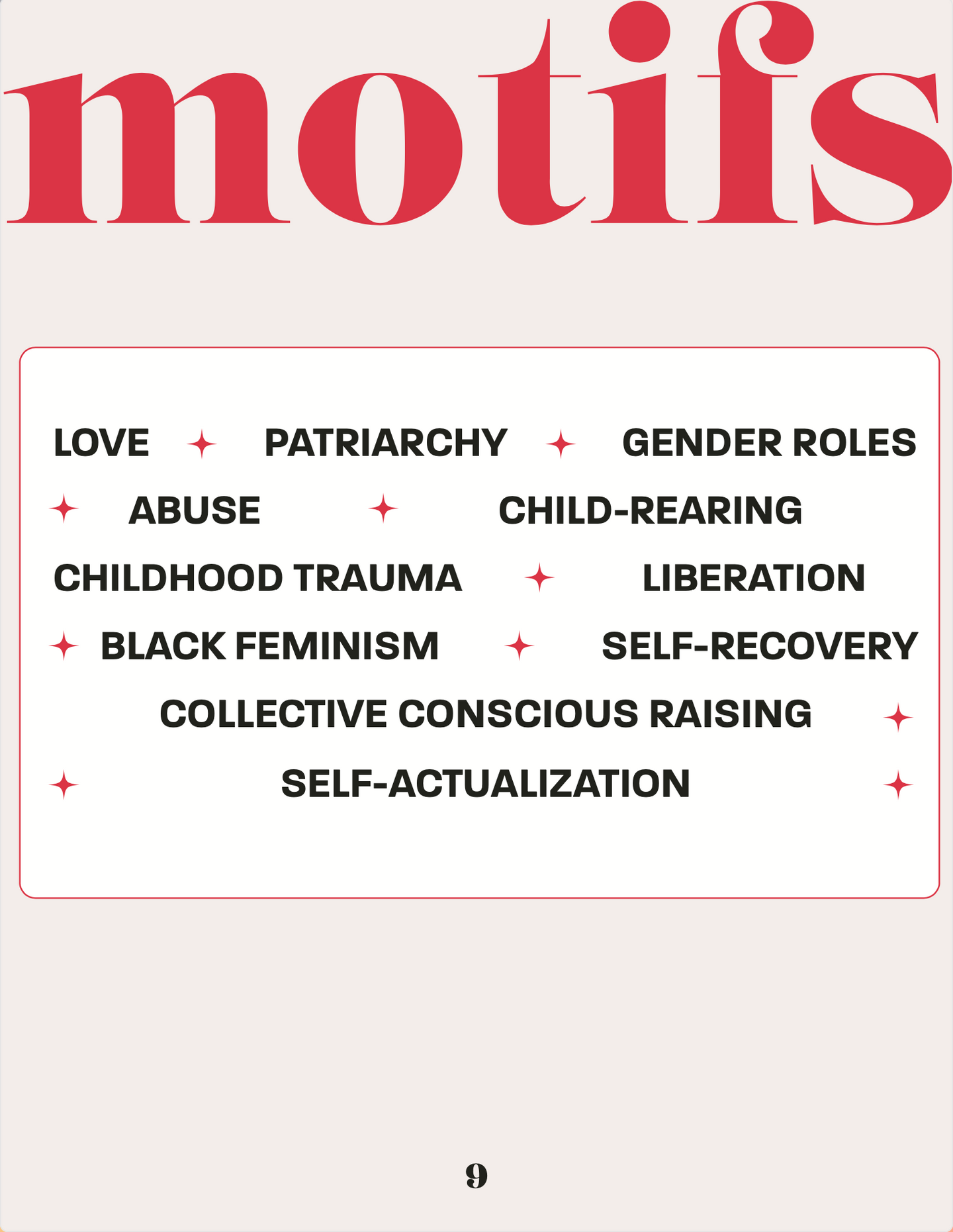 All About Love Workbook